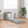 Sofa Bed 60cm Jasnoszary Aksamit