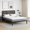 Nakładka na materac Biały 140 x 200 cm Tkanina jacquard