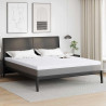 Nakładka na materac Biały 180 x 200 cm Tkanina jacquard