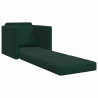 Sofa Bed 60cm Ciemna zieleń Aksamit