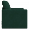 Sofa Bed 60cm Ciemna zieleń Aksamit