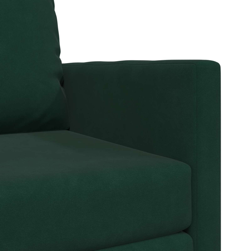 Sofa Bed 60cm Ciemna zieleń Aksamit