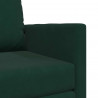Sofa Bed 60cm Ciemna zieleń Aksamit