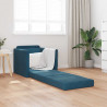 Sofa Bed 60cm Niebieski Aksamit