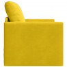 Sofa Bed 60cm Ciemny Żółty Aksamit