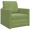 Sofa Bed 60cm Jasnozielony Aksamit