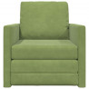 Sofa Bed 60cm Jasnozielony Aksamit