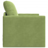 Sofa Bed 60cm Jasnozielony Aksamit