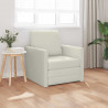 Sofa Bed 60cm Kremowy Aksamit