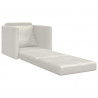 Sofa Bed 60cm Kremowy Aksamit
