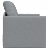 Sofa Bed 60cm Jasnoszary tkanina