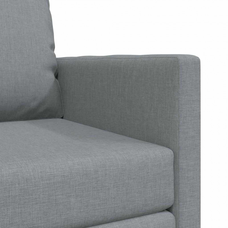 Sofa Bed 60cm Jasnoszary tkanina