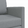 Sofa Bed 60cm Jasnoszary tkanina