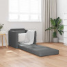 Sofa Bed 60cm Ciemnoszary tkanina