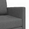 Sofa Bed 60cm Ciemnoszary tkanina