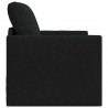 Sofa Bed 60cm Czarny tkanina