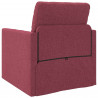Sofa Bed 60cm Czerwone wino tkanina
