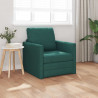 Sofa Bed 60cm Ciemna zieleń tkanina