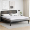 Nakładka na materac Biały 200 x 200 cm Tkanina jacquard
