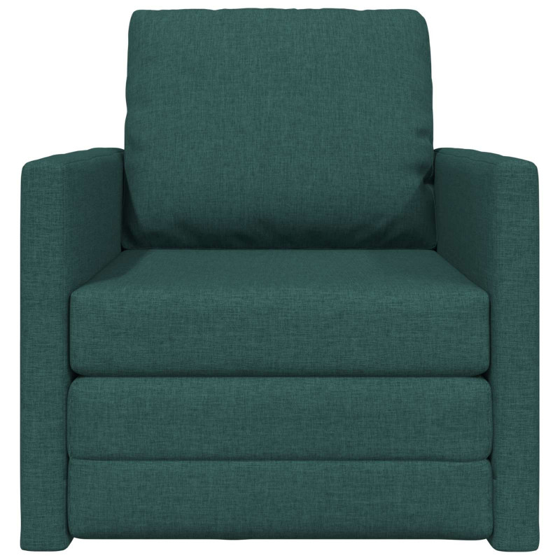 Sofa Bed 60cm Ciemna zieleń tkanina