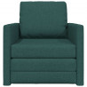Sofa Bed 60cm Ciemna zieleń tkanina