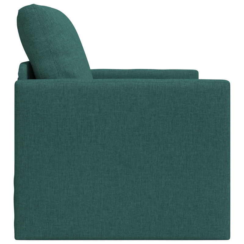 Sofa Bed 60cm Ciemna zieleń tkanina