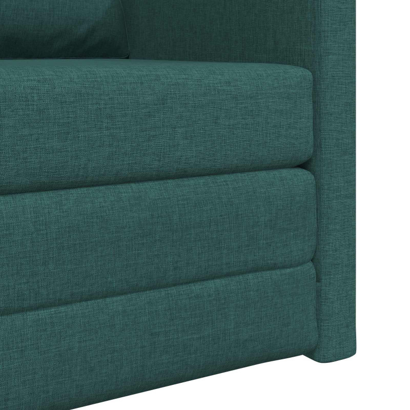 Sofa Bed 60cm Ciemna zieleń tkanina