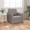Sofa Bed 60cm Ciemnoszary tkanina