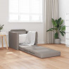 Sofa Bed 60cm Ciemnoszary tkanina