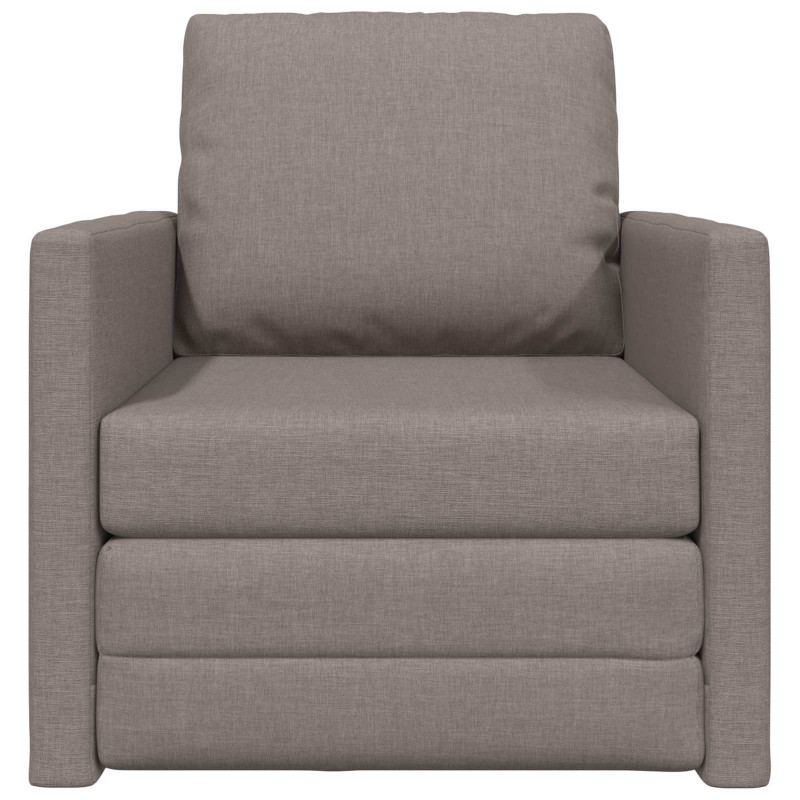 Sofa Bed 60cm Ciemnoszary tkanina