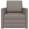 Sofa Bed 60cm Ciemnoszary tkanina
