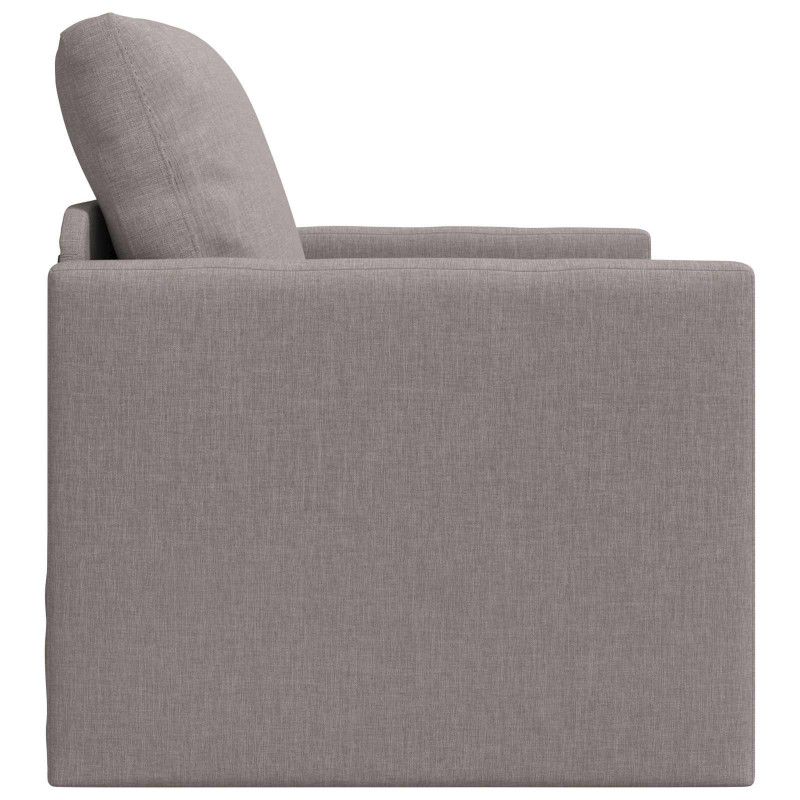 Sofa Bed 60cm Ciemnoszary tkanina