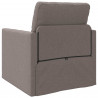 Sofa Bed 60cm Ciemnoszary tkanina