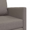 Sofa Bed 60cm Ciemnoszary tkanina