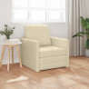 Sofa Bed 60cm Kremowy tkanina