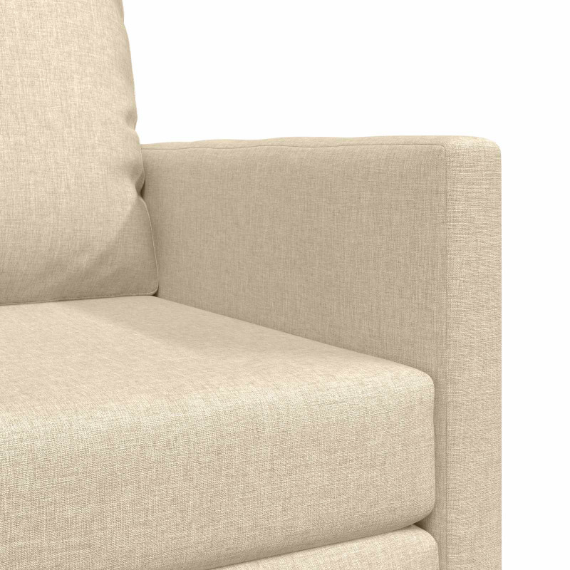 Sofa Bed 60cm Kremowy tkanina