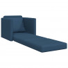 Sofa Bed 60cm Niebieski tkanina