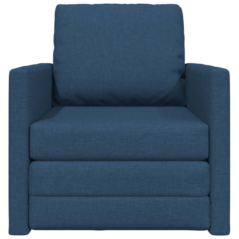 Sofa Bed 60cm Niebieski tkanina