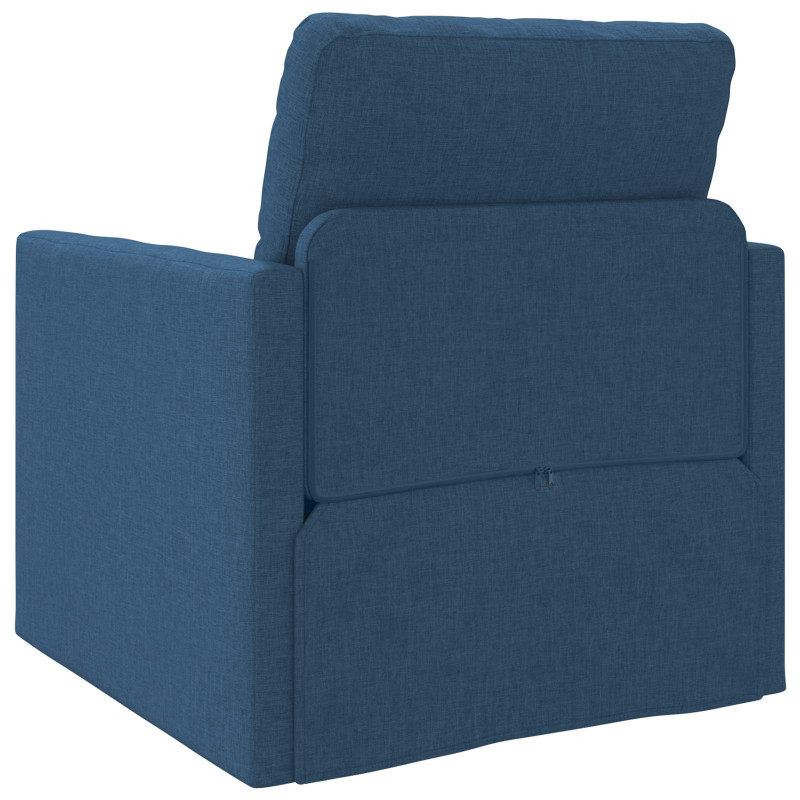 Sofa Bed 60cm Niebieski tkanina
