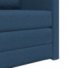 Sofa Bed 60cm Niebieski tkanina