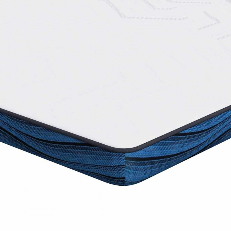 Nakładka na materac Biały 100 x 200 cm Tkanina żakardowa