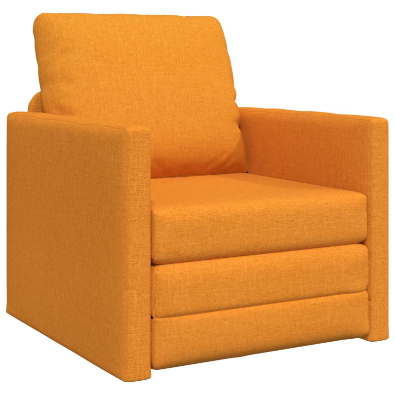 Sofa Bed 60cm Ciemny Żółty tkanina