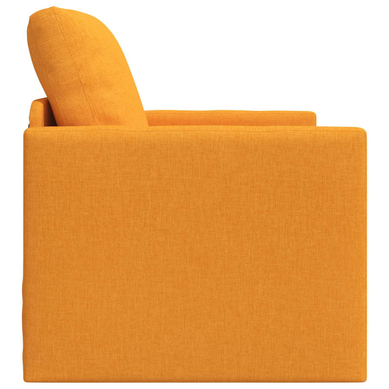 Sofa Bed 60cm Ciemny Żółty tkanina
