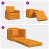 Sofa Bed 60cm Ciemny Żółty tkanina