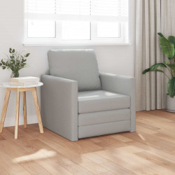 Sofa Bed 60cm Szary chmur tkanina
