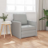 Sofa Bed 60cm Szary chmur tkanina