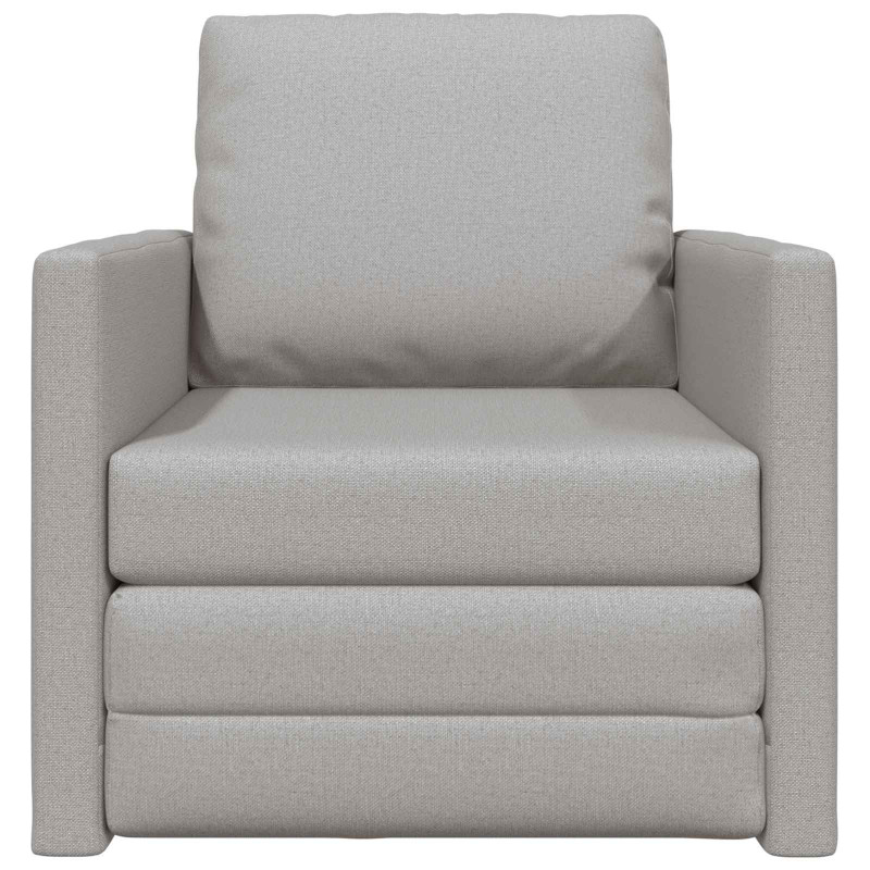 Sofa Bed 60cm Szary chmur tkanina