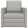 Sofa Bed 60cm Szary chmur tkanina