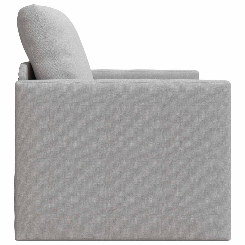 Sofa Bed 60cm Szary chmur tkanina