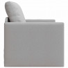Sofa Bed 60cm Szary chmur tkanina